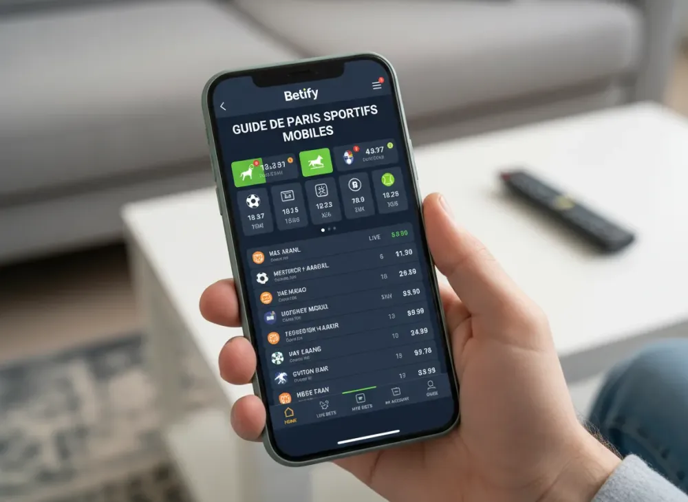 Betify application guide de paris sportifs mobiles